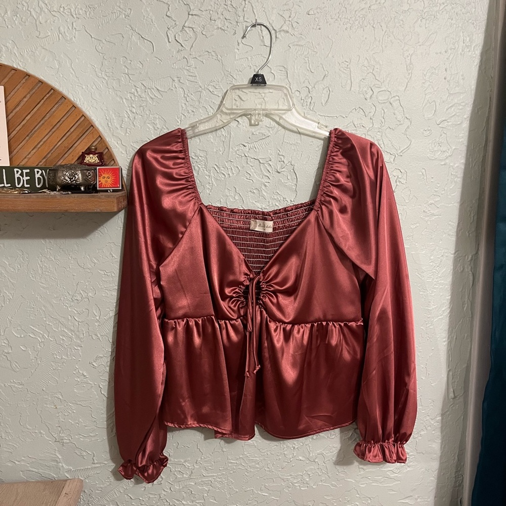 Altard state satin top